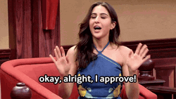 Sara Ali Khan Okay Meme GIF