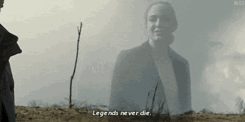Sara Lance Legends Never Die GIF