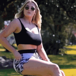 Sarah Harris Model Fit GIF