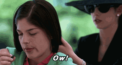 Sarah Michelle Gellar Pulling Hair Out GIF