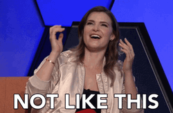 Sarah Not Like This Reaction In TV Shows GIF