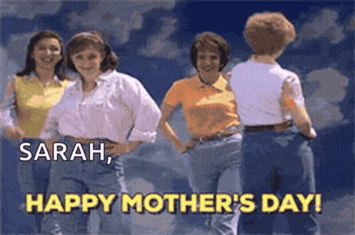 Sarah Says Happy Mother's Day Dancing GIF