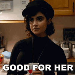 Sarah Yarkin Good For Her GIF