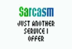 Sarcasm Just Another Service To Offer GIF