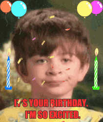 Sarcastic Funny Happy Birthday GIF