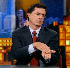 Sarcastic Stephen Colbert Clapping Meme GIF