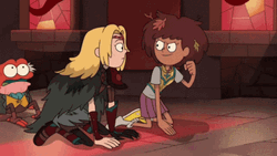 Sasha And Anne Amphibia GIF