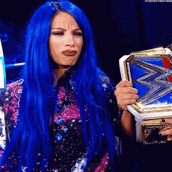 Sasha Banks Rolls Eyes GIF