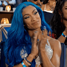 Sasha Banks Smile Clapping Hands Round Of Applause  GIF