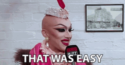 Sasha Velour That Was Easy GIF