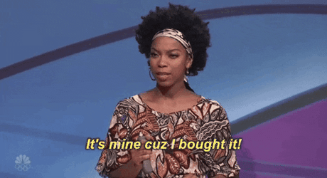 Sasheer Zamata It's Mine SNL GIF