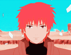Sasori Akatsuki Flying Papers Naruto GIF