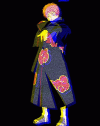 Sasori Glitch Pose Naruto Anime GIF