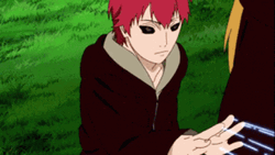 Sasori Puppet Fingers Technique Naruto GIF