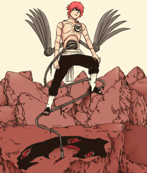 Sasori Red Sand  Arms Wings GIF
