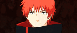 Sasori Serious Shocked Naruto Anime GIF