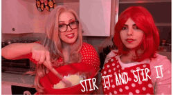 Sassy Besties Stir The Pot Dancing  GIF