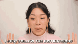 Sassy Girl Follow The Instructions GIF