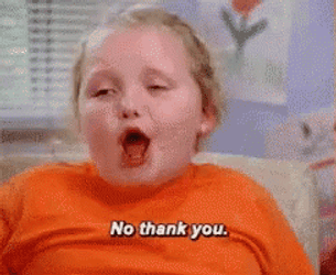 Sassy Girl No Thank You Gesture GIF