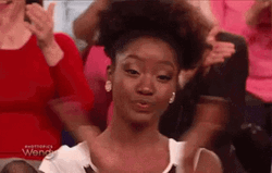 Sassy Girl Nodding Clapping GIF