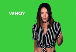 Sassy Girl Who Me GIF