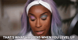 Sassy Jackie Aina Level Up GIF