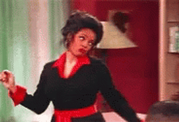 Sassy Kim Fields Walk Off GIF
