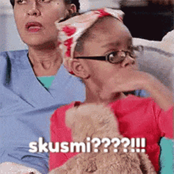 Sassy Little Girl Clutch Pearls GIF