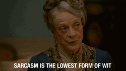 Sassy Maggie Smith Side Eye GIF
