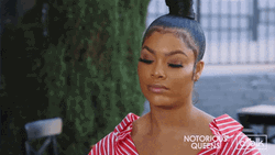 Sassy Mehgan James Looking Away GIF