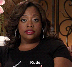 Sassy Sherri Shepherd How Rude GIF
