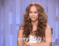 Sassy Trya Banks Waving Hands GIF