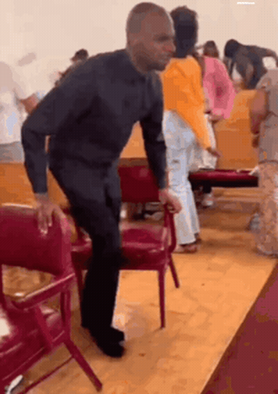 Sassy Woman Kneeling In Blue Dress GIF