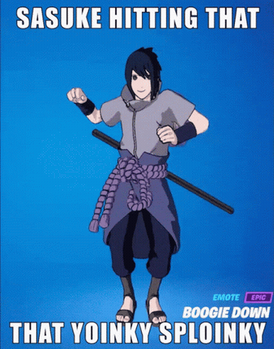 Sasuke Hitting That That Yoinky Sploinky GIF