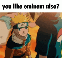 Sasuke Naruto Face Bump GIF