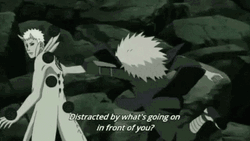 Sasuke Second Hokage And Naruto Fight Obito GIF