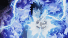 Sasuke Sharingan Blinding Chidori GIF