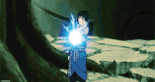Sasuke Sharingan Chidori Burst Kil GIF