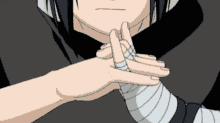  Sasuke Sharingan Hand Signs Chidori GIF