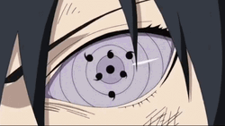 Sasuke Sharingan Swirling Kaleidoscope Eye GIF