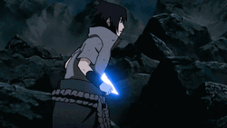 Sasuke Uchiha Magical Powers  GIF