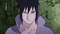 Sasuke Versus Naruto Fighting GIF