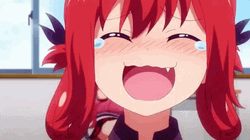 Satanichia McDowell Kurumizawa Anime Laughing Teary Eyes GIF