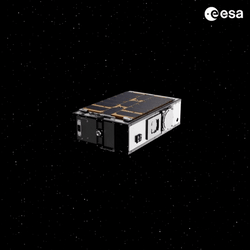 Satellite System Asteroid GIF