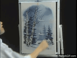 Satisfying Art Painting Reveal GIF