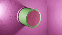 Satisfying Blender Invisible Cut GIF