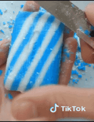 Satisfying Soap Slice Cut  GIF