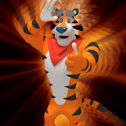 Satisfying Tony The Tiger GIF