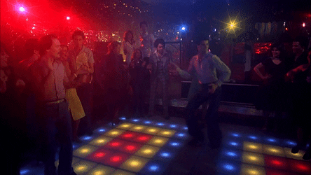 Saturday Night Fever Dance Floor GIF
