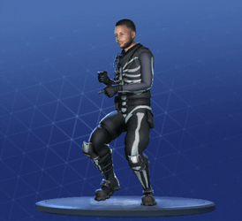 Saturday Night Fever Dancing In Skeleton Suit GIF